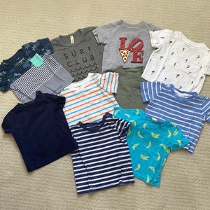 Baby boy t-shirt bundle 6-12 months